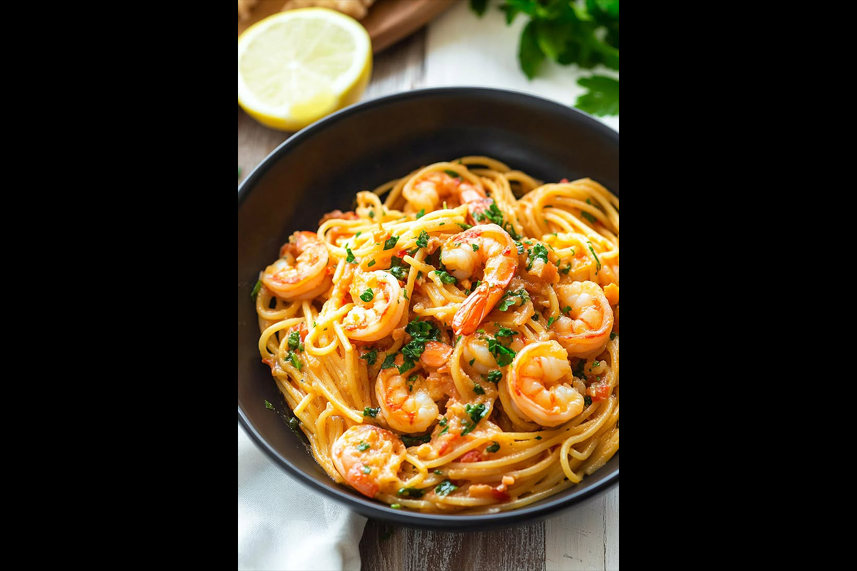 Seafood Noodles  (With prawns, shrimps, calamari & crab)